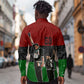 Mexico City 1968 African American Long Sleeve Button Shirt Black Power Salute