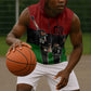 Mexico City 1968 African American Sleeveless Hoodie Black Power Salute - African Pride