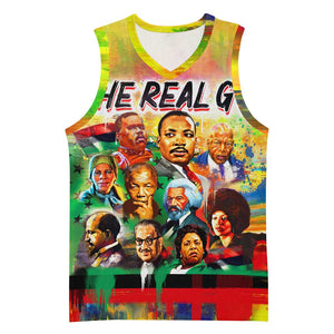 The Real G's Basketball Jersey Civil Rights Leaders - African Pride