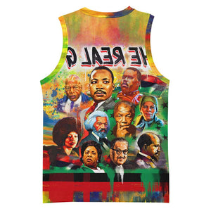 The Real G's Basketball Jersey Civil Rights Leaders - African Pride