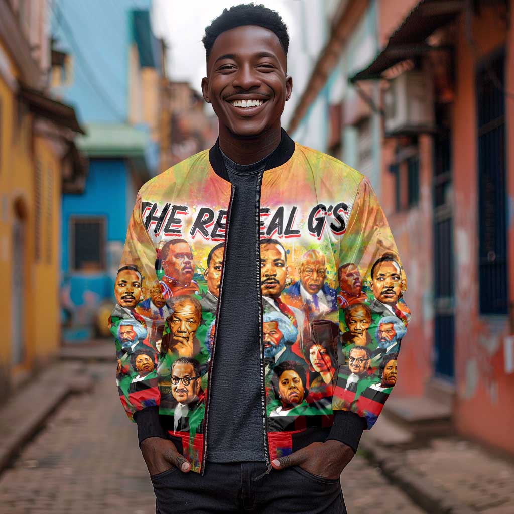 The Real G's Bomber Jacket Civil Rights Leaders
