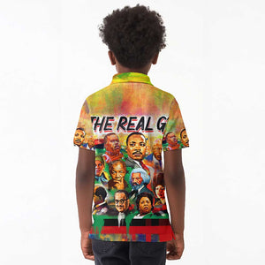 The Real G's Kid Polo Shirt Civil Rights Leaders