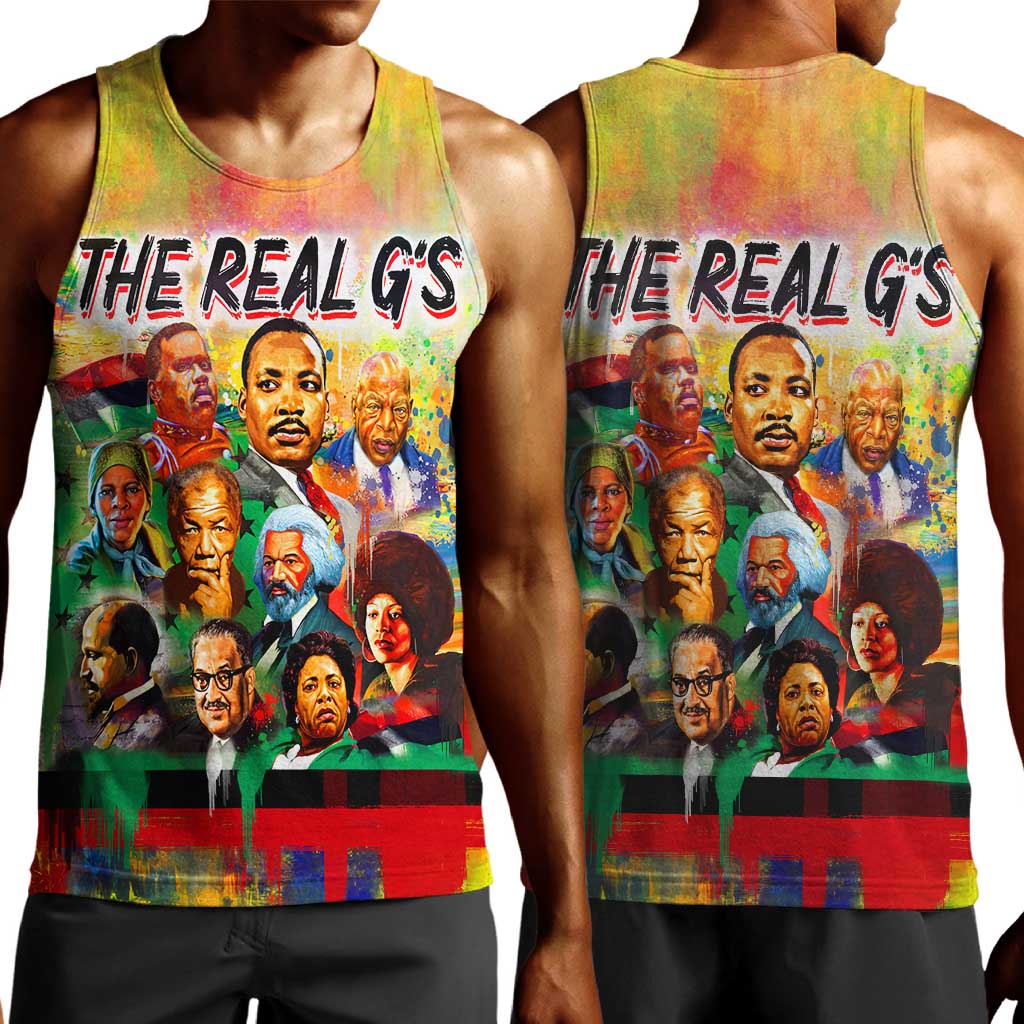 The Real G's Men Tank Top Civil Rights Leaders