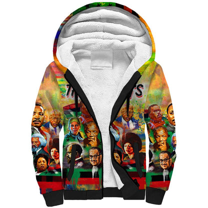 The Real G's Sherpa Hoodie Civil Rights Leaders