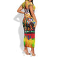 The Real G's Short Sleeve Bodycon Dress Civil Rights Leaders DT02