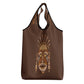 African Women Grocery Bag Tribal Ethnic Mask