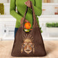 African Women Grocery Bag Tribal Ethnic Mask