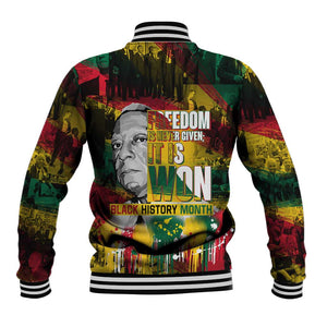 Freedom Is Never Given It Is Won Baseball Jacket Asa Philip Randolph DT02