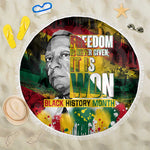 Freedom Is Never Given It Is Won Beach Blanket Asa Philip Randolph