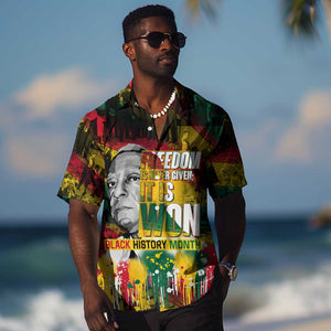Freedom Is Never Given It Is Won Hawaiian Shirt Asa Philip Randolph