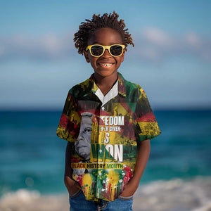 Freedom Is Never Given It Is Won Kid Hawaiian Shirt Asa Philip Randolph