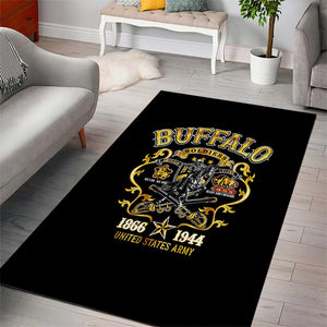 Buffalo Soldiers Area Rug American American Legend 1866-1944