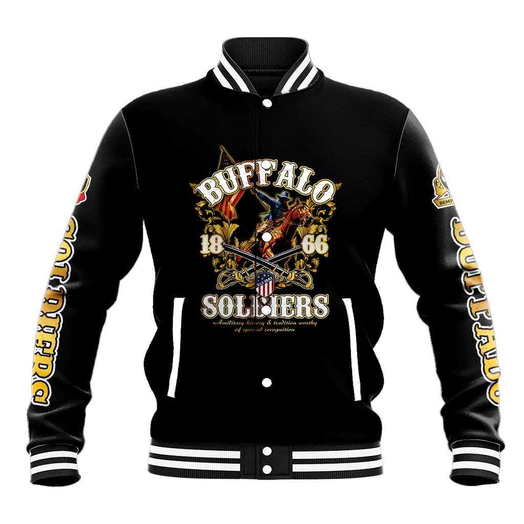 Buffalo Soldiers Baseball Jacket American American Legend 1866-1944