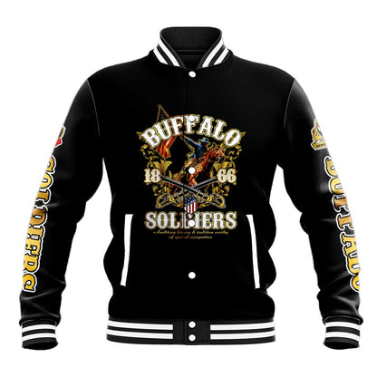 Buffalo Soldiers Baseball Jacket American American Legend 1866-1944