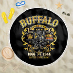 Buffalo Soldiers Beach Blanket American American Legend 1866-1944