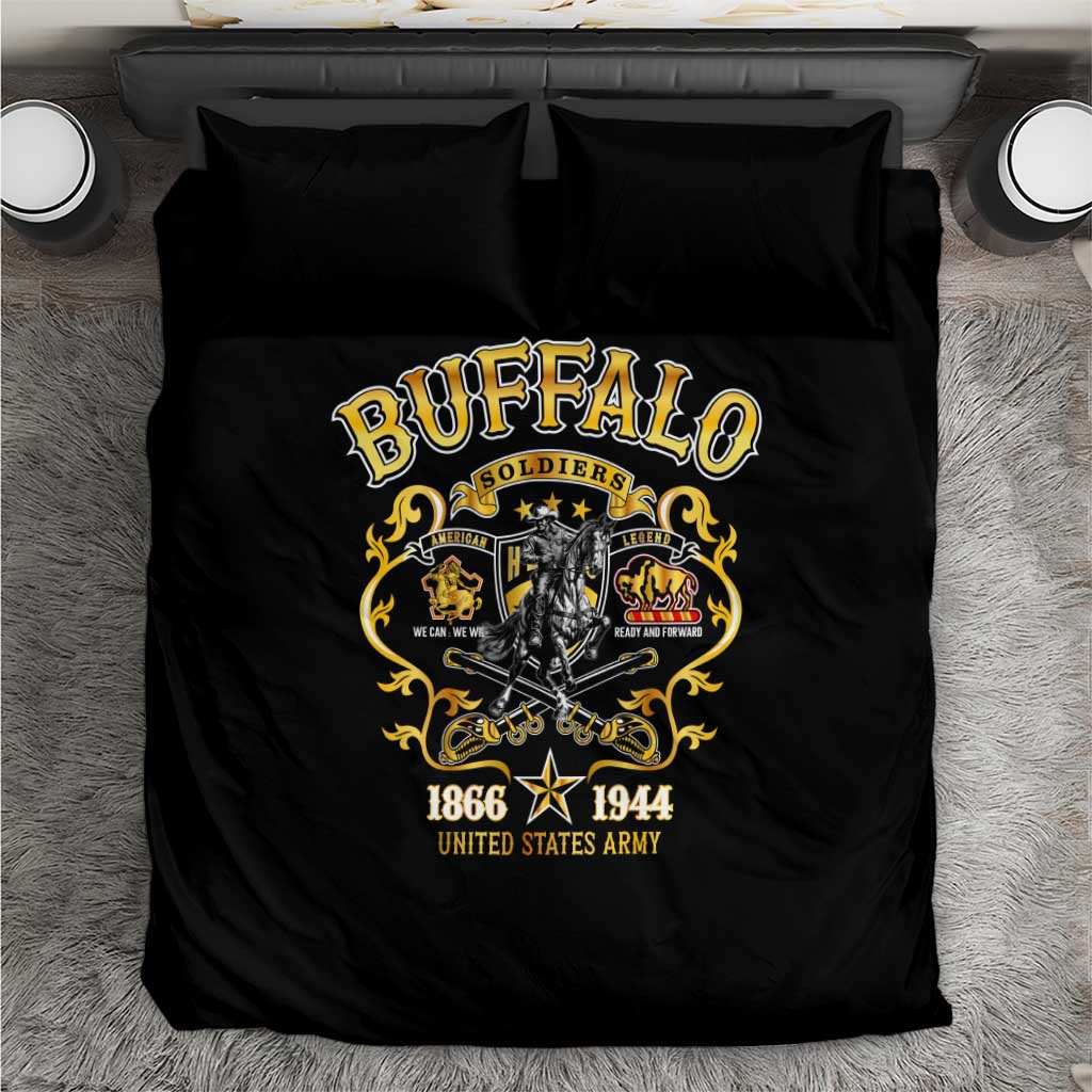 Buffalo Soldiers Bedding Set American American Legend 1866-1944