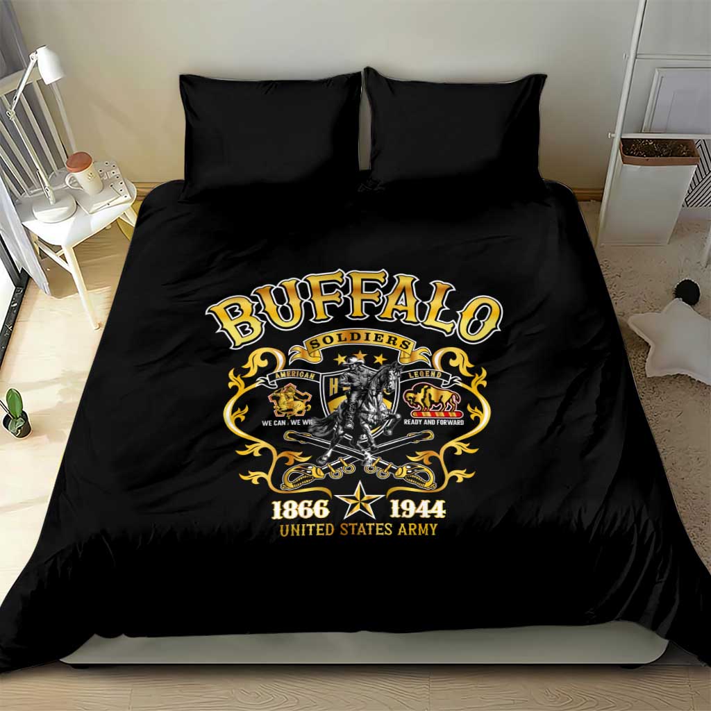 Buffalo Soldiers Bedding Set American American Legend 1866-1944