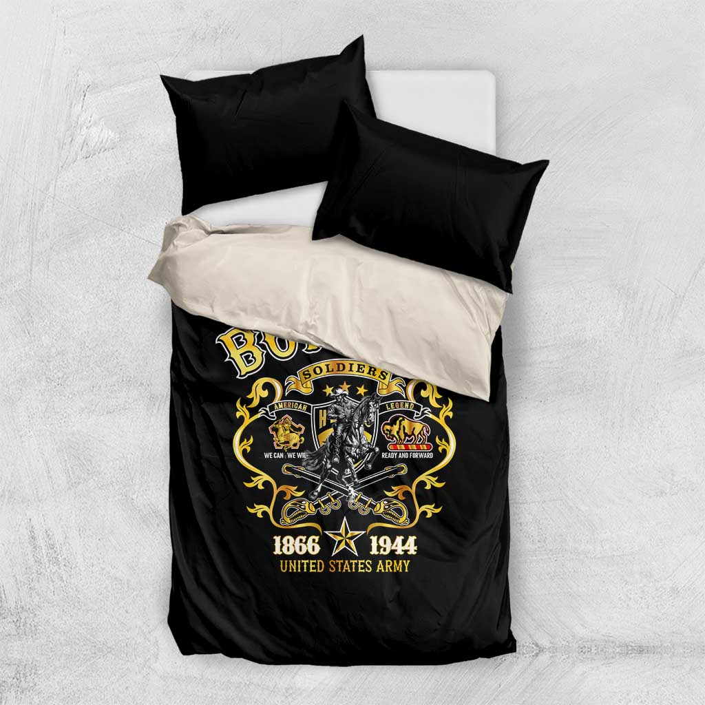Buffalo Soldiers Bedding Set American American Legend 1866-1944