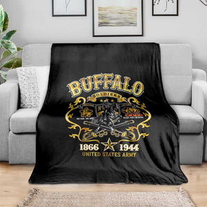 Buffalo Soldiers Blanket American American Legend 1866-1944