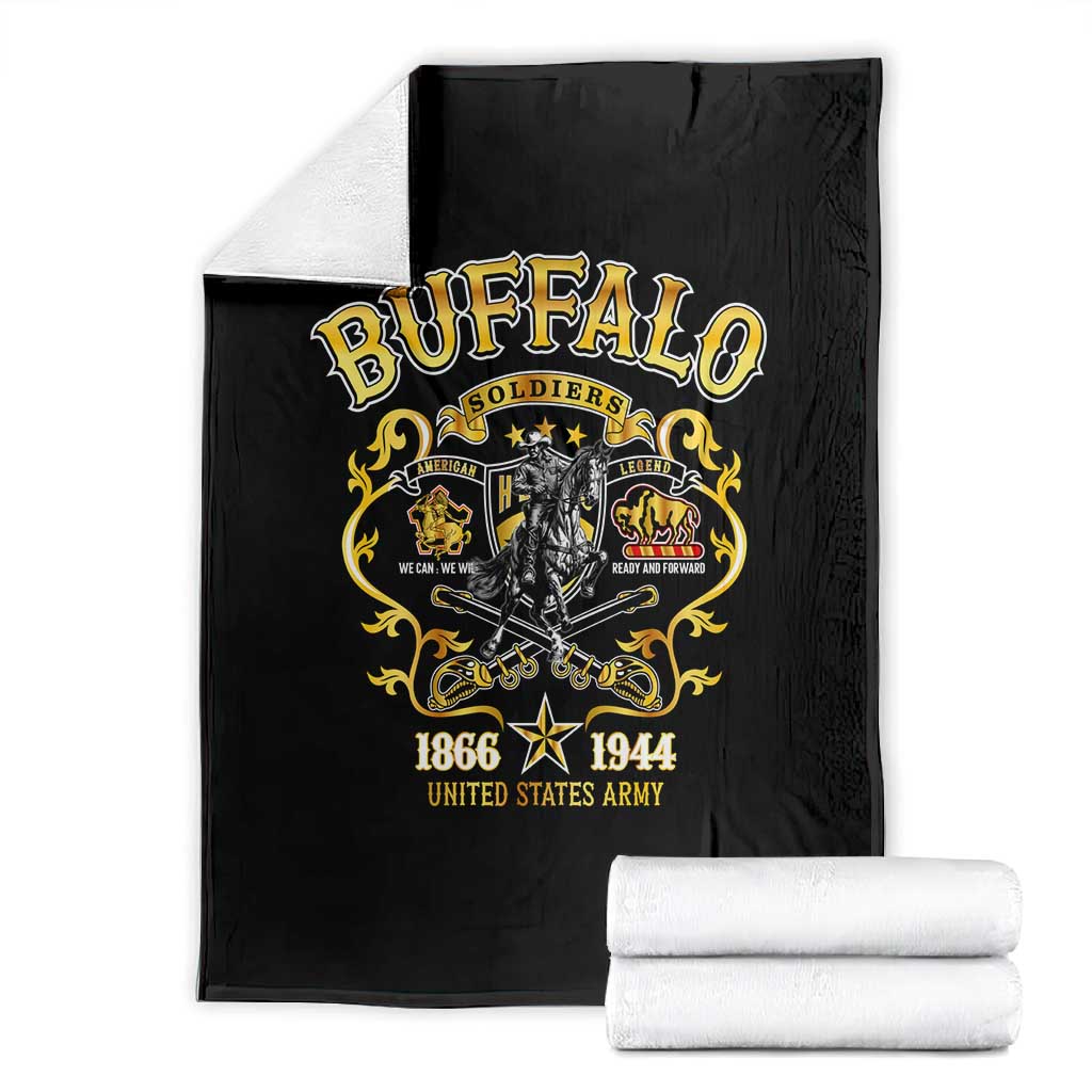 Buffalo Soldiers Blanket American American Legend 1866-1944