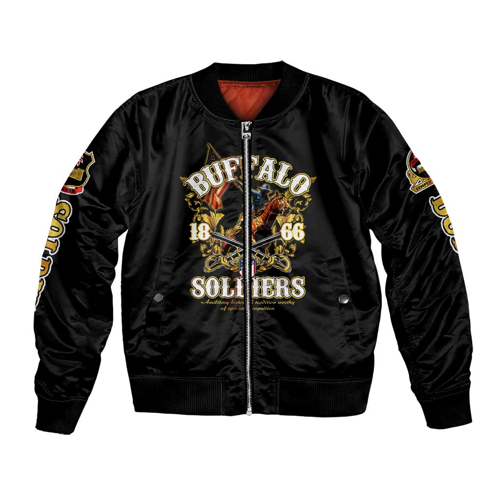 Buffalo Soldiers Bomber Jacket American American Legend 1866-1944