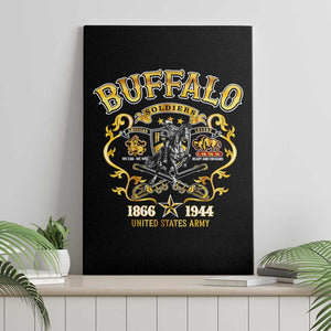 Buffalo Soldiers Canvas Wall Art American American Legend 1866-1944