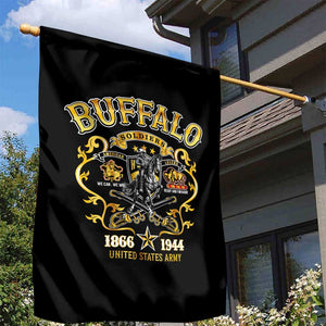 Buffalo Soldiers Garden Flag American American Legend 1866-1944
