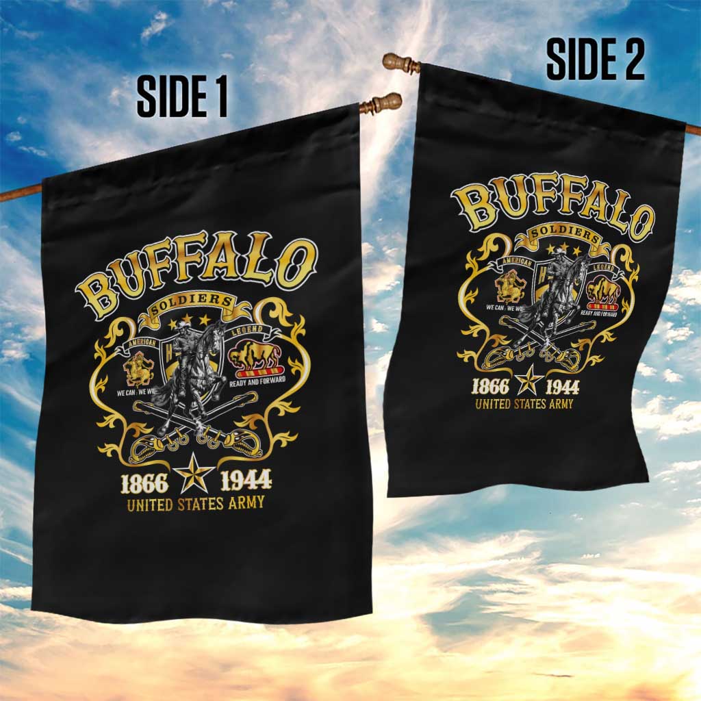 Buffalo Soldiers Garden Flag American American Legend 1866-1944