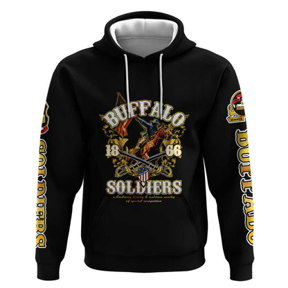 Buffalo Soldiers Hoodie American American Legend 1866-1944