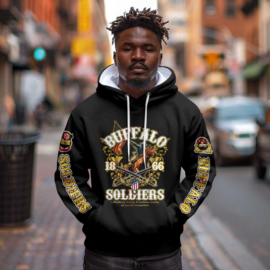 Buffalo Soldiers Hoodie American American Legend 1866-1944