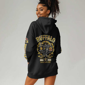 Buffalo Soldiers Hoodie Dress American American Legend 1866-1944