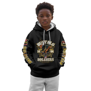 Buffalo Soldiers Kid Hoodie American American Legend 1866-1944