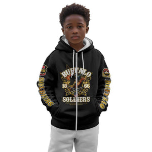 Buffalo Soldiers Kid Hoodie American American Legend 1866-1944