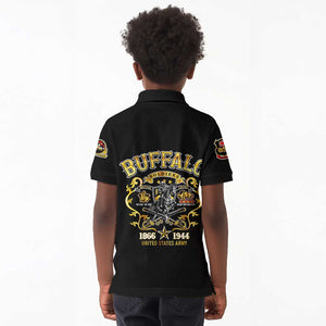 Buffalo Soldiers Kid Polo Shirt American American Legend 1866-1944
