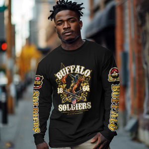 Buffalo Soldiers Long Sleeve Shirt American American Legend 1866-1944