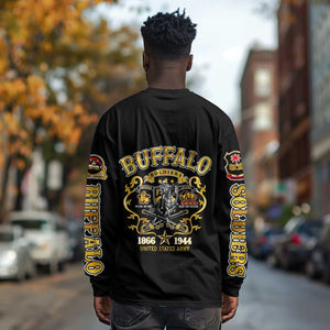 Buffalo Soldiers Long Sleeve Shirt American American Legend 1866-1944