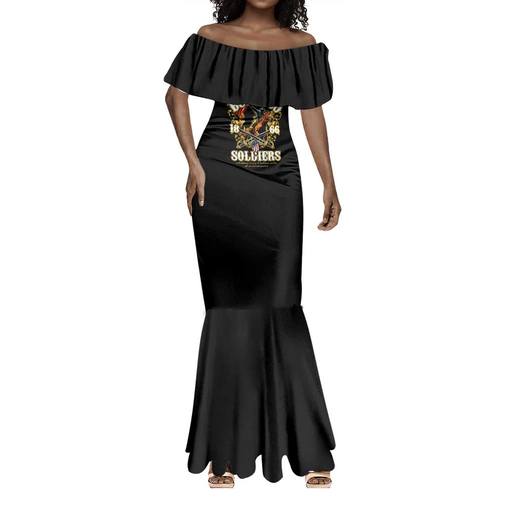 Buffalo Soldiers Mermaid Dress American American Legend 1866-1944