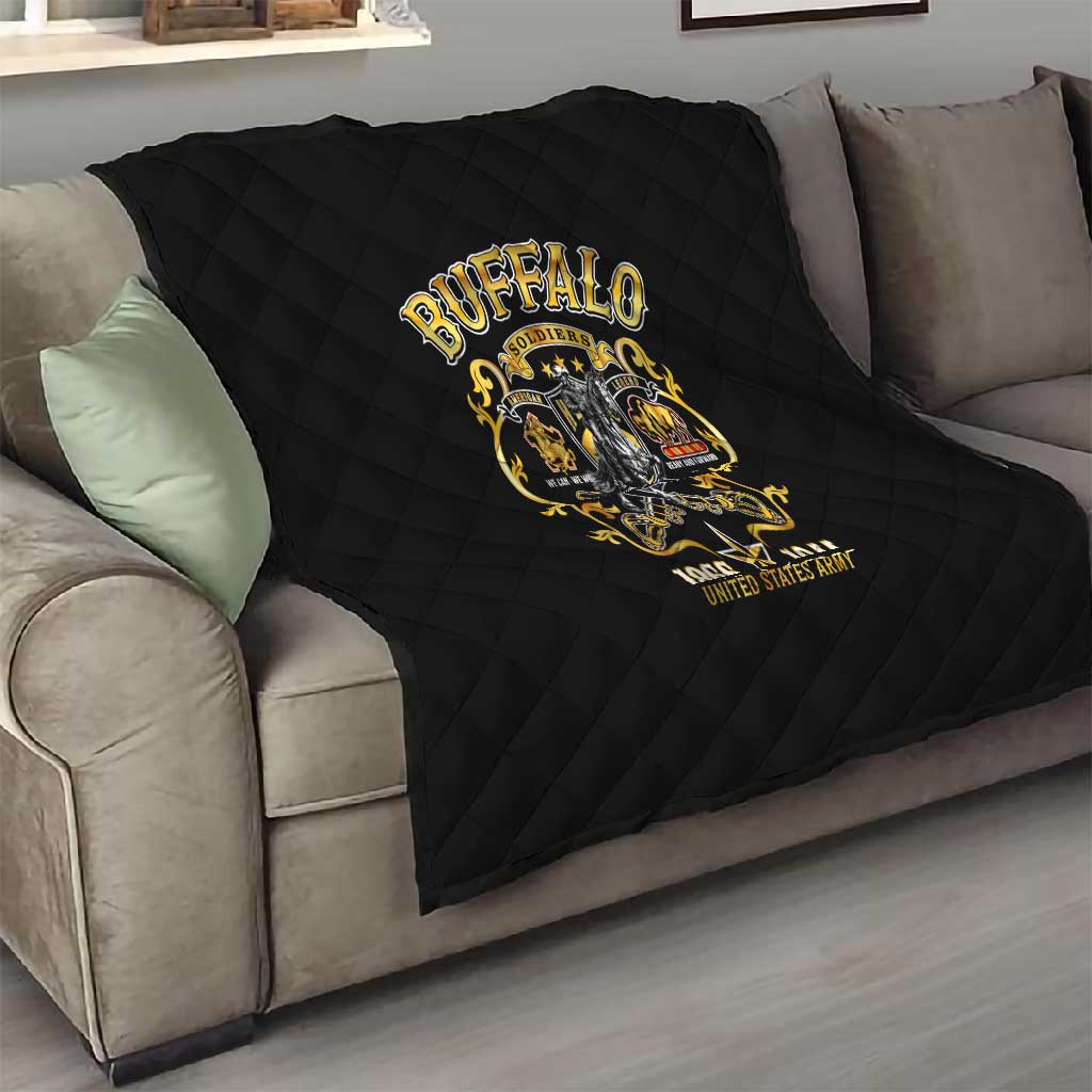 Buffalo Soldiers Quilt American American Legend 1866-1944