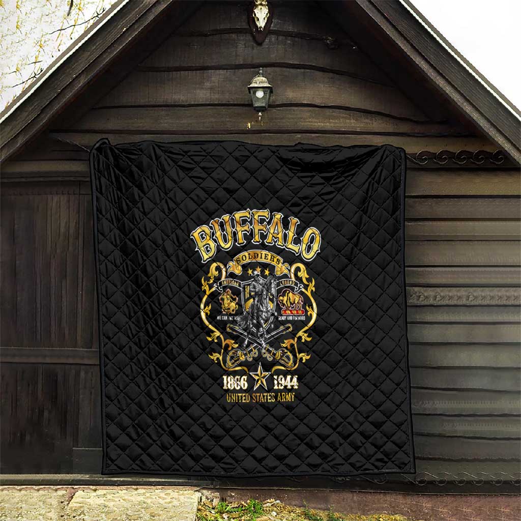 Buffalo Soldiers Quilt American American Legend 1866-1944