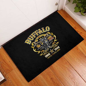 Buffalo Soldiers Rubber Doormat American American Legend 1866-1944