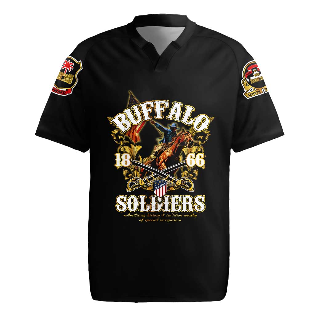 Buffalo Soldiers Rugby Jersey American American Legend 1866-1944