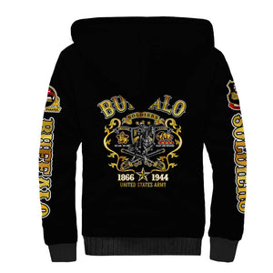 Buffalo Soldiers Sherpa Hoodie American American Legend 1866-1944
