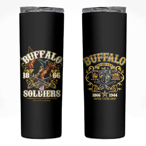 Buffalo Soldiers Skinny Tumbler American American Legend 1866-1944