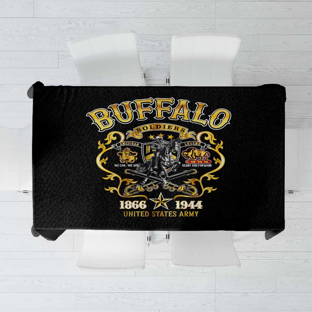 Buffalo Soldiers Tablecloth American American Legend 1866-1944