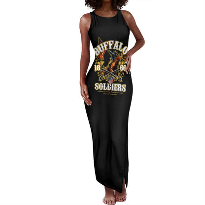 Buffalo Soldiers Tank Maxi Dress American American Legend 1866-1944