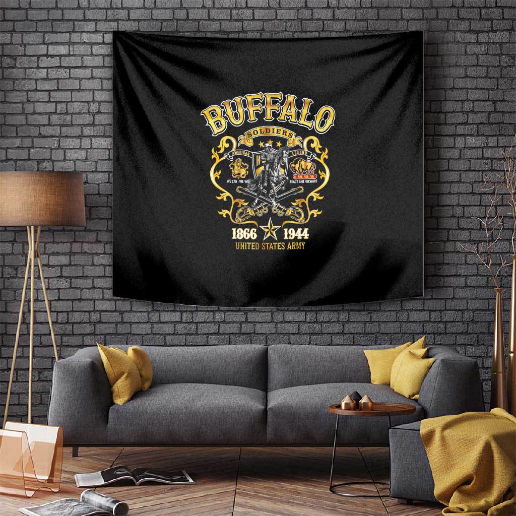 Buffalo Soldiers Tapestry American American Legend 1866-1944