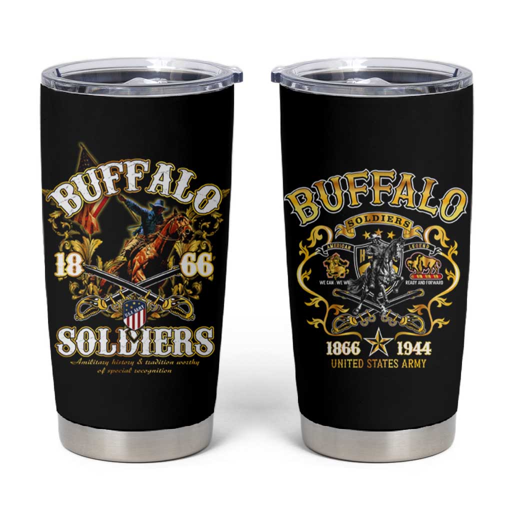 Buffalo Soldiers Tumbler Cup American American Legend 1866-1944