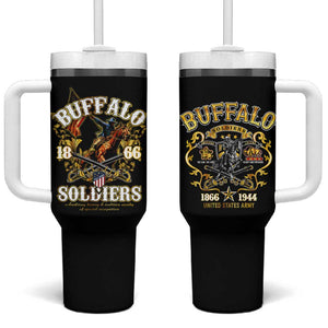Buffalo Soldiers Tumbler With Handle American American Legend 1866-1944