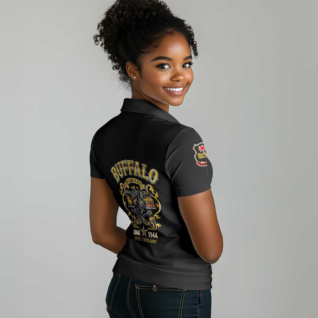 Buffalo Soldiers Women Polo Shirt American American Legend 1866-1944