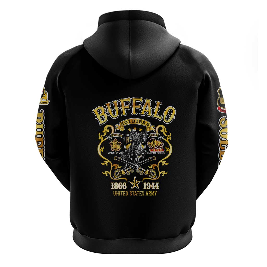 Buffalo Soldiers Zip Hoodie American American Legend 1866-1944